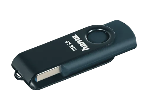 Hama, HAMA USB-Stick Rotate 182463 3.0, 32GB, 70MB/s, Petrol