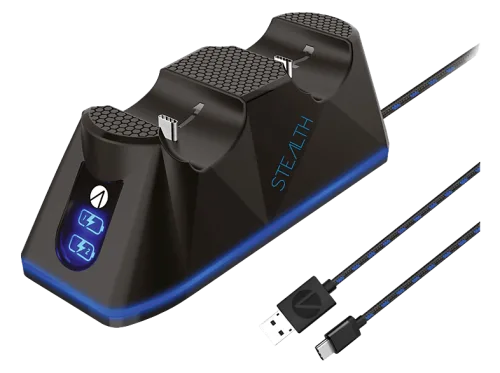 undefined, Stealth-Gaming Ladestation SP-C100 V Twin + Charge Cable