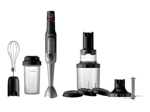 PHILIPS HR2657/91 ProMix - Stabmixer (Schwarz/Edelstahl)
