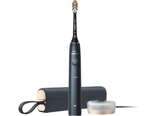 Philips, Philips DiamondClean Prestige Blau Schallzahnbürste – weiss