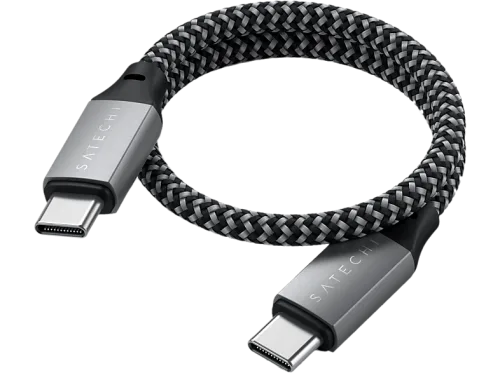 Satechi, Satechi USB-C® Kabel USB 2.0 USB-C® Stecker 0.25 m Anthrazit ST-TCC10M