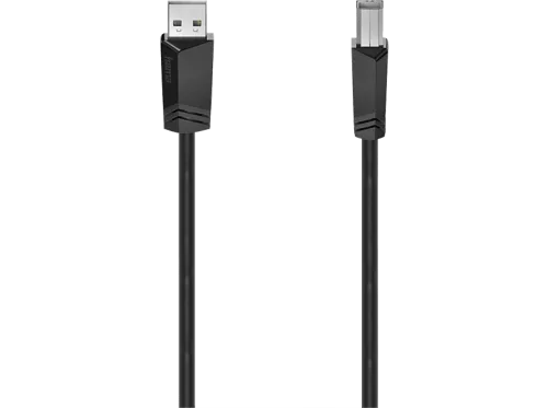 Hama, hama 00200604 USB-Kabel, USB 2.0, 480 Mbit/s, 5,00 m