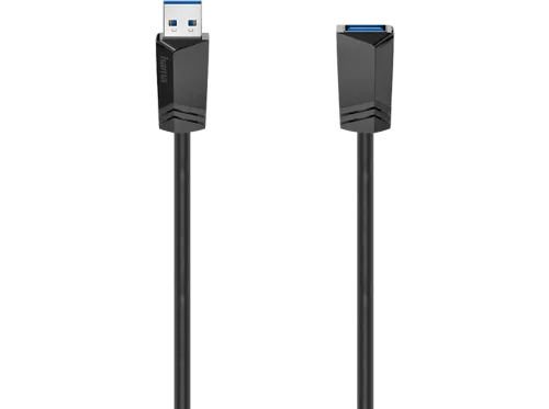 Hama, hama 00200628 USB-Verlängerungskabel, USB 3.0, 5 Gbit/s, 1,50 m