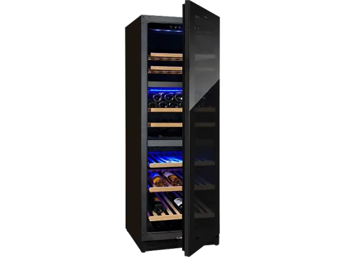 Trisa, Trisa 368l Triple Zone Freistehender Weinklimaschrank – Weinkühlschrank freistehend – schwarz