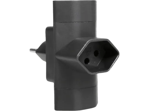 Schönenberger, Schönenberger Abzweigstecker 3xT13, schwarz