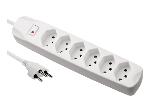 SCHOENENBERGER 85.110.6.3WS - Steckdosenleiste (Weiss)