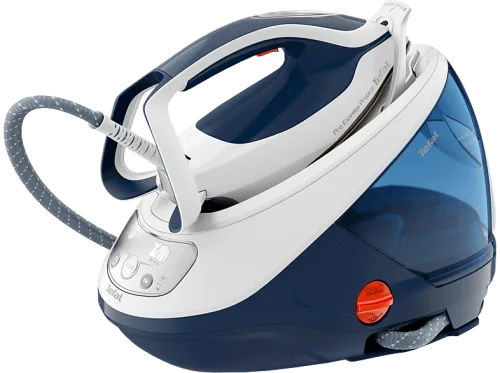 Tefal, Tefal Pro Express Protect Bügelstation – Dampfbügelstation/Bügelstation – weiss / blau