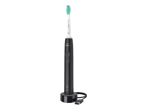 Philips Sonicare, Philips Sonicare - Elektrische Zahnbürste mit Schalltechnologie, One Size, Schwarz