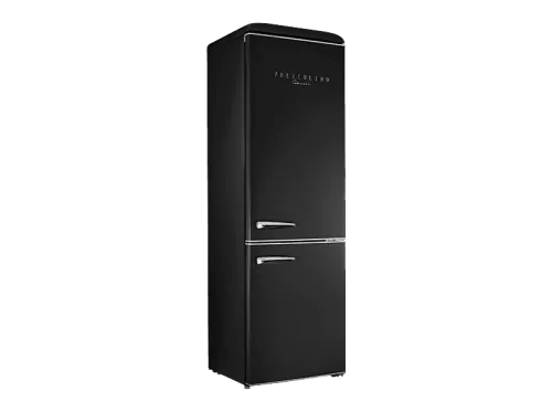 Trisa, Trisa Frescolino Classics 300l schwarz Kühlschrank – Kühlschrank mit Gefrierfach freistehend
