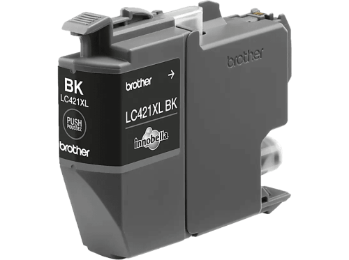 Brother, BROTHER Tintenpatrone HY schwarz LC-421XLBK DCP-J1050 500 Seiten