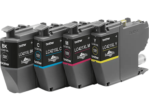 Brother, BROTHER Valuepack Tinte CMYBK LC-421XLVAL DCP-J1050 500 Seiten