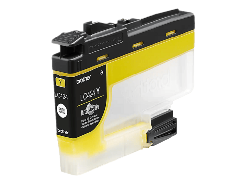 Brother, BROTHER Tintenpatrone yellow LC-424Y DCP-J1200 750 Seiten