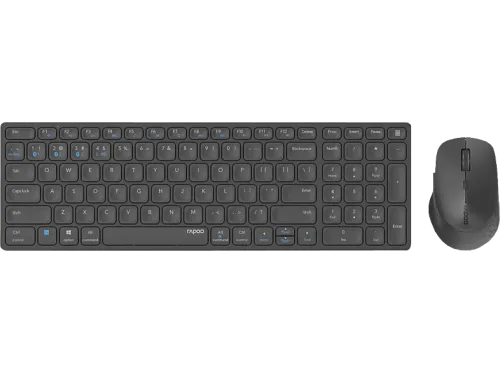 Rapoo, RAPOO 9700M ultraslim deskset 11510 wireless, Dark-Grey