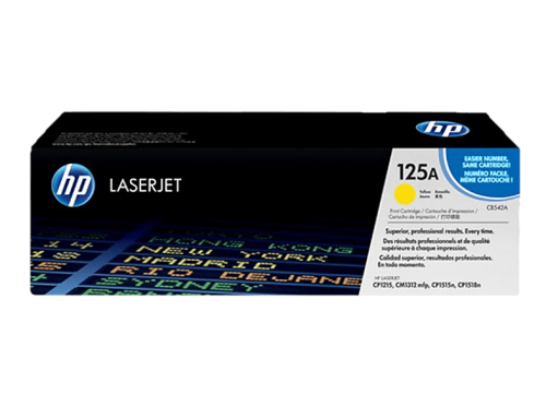 HP, HP Toner-Modul 125A yellow CB542A Color LJ CP 1210 1400 Seiten