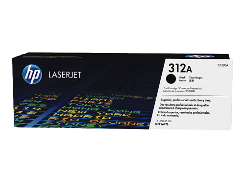 HP, HP 312A Original Tonerkartusche CF380A Schwarz