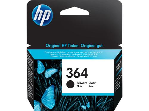 HP, HP Tintenpatrone 364 schwarz CB316EE PhotoSmart D5460 250 Seiten