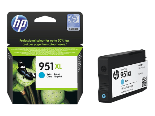 HP, HP 951XL Original Tintenpatrone CN046AE Cyan