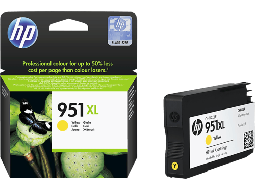 HP, HP Tintenpatrone 951XL yellow CN048AE OfficeJet Pro 8100 1500 S.