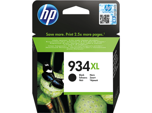 HP, HP 934XL Original Tintenpatrone C2P23AE Schwarz