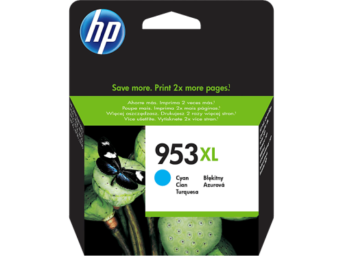 HP, HP 953XL Original Tintenpatrone F6U16AE Cyan