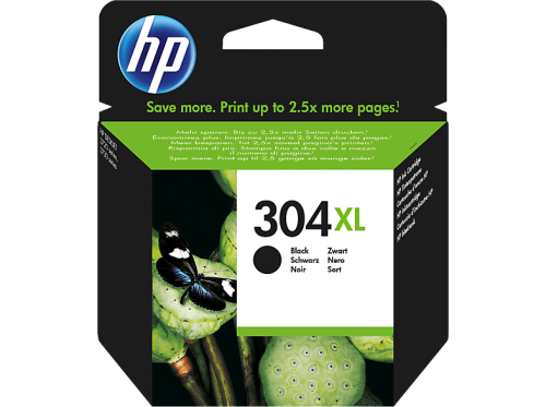 HP, HP Tintenpatrone 304XL schwarz N9K08AE DeskJet 3720/30 300 Seiten