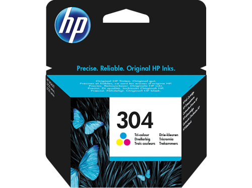 HP, HP Tintenpatrone 304 color N9K05AE DeskJet 3720/30 100 Seiten