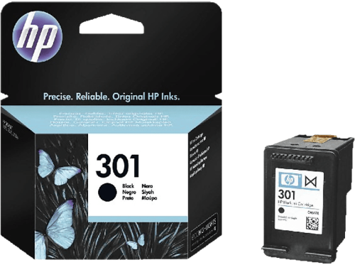 HP, HP 301 Original Tintenpatrone CH561EE Schwarz