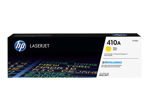 HP, HP Toner-Modul 410A yellow CF412A CLJ Enterprise M452 2300 S.