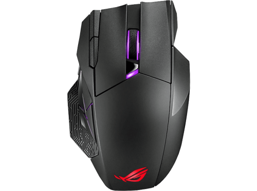 ASUS ROG Spatha X - Gaming-Maus, Kabellos, 19000 dpi, Schwarz