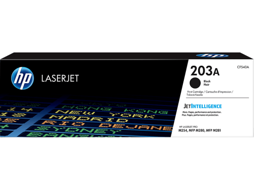 HP, HP Toner-Modul 203A schwarz CF540A CLJ Pro M254/MFP M280 1400 S.