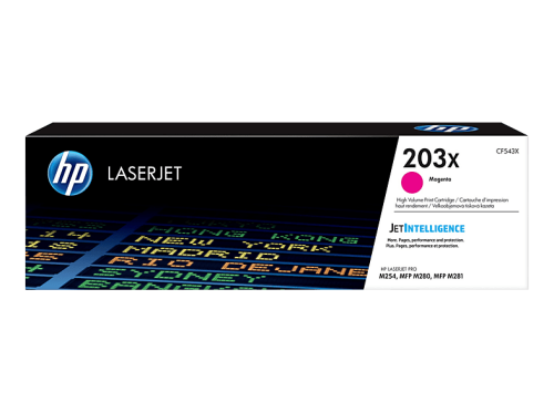 HP, HP Toner-Modul 203X magenta CF543X CLJ Pro M254/MFP M280 2500 S.