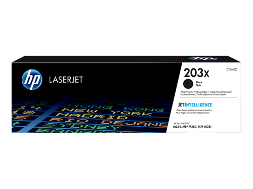HP, HP Toner-Modul 203X schwarz CF540X CLJ Pro M254/MFP M280 3200 S.