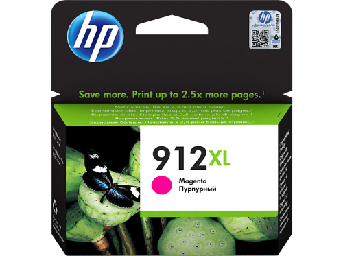 HP, HP 912XL Magenta Original Druckerpatrone mit hoher Reichweite