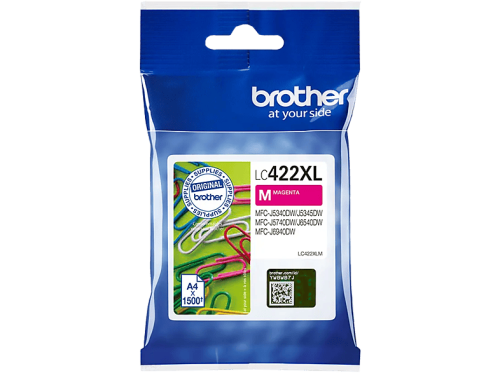 Brother, BROTHER Tintenpatrone HY magenta LC-422XLM MFC-J5340 1500 Seiten