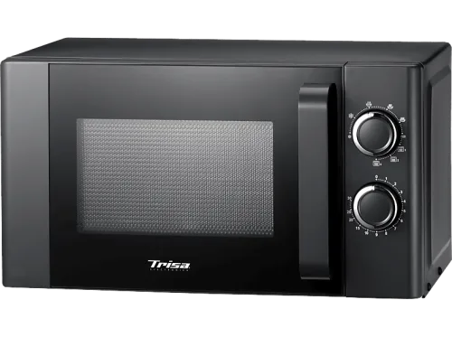 Trisa, Trisa - Mikrowelle mit Grill Micro Grill, Schwarz, 20 L