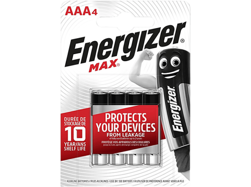 Energizer, ENERGIZER Batterien Max AAA 1.5V LR03/AM4 4 St&uuml;ck