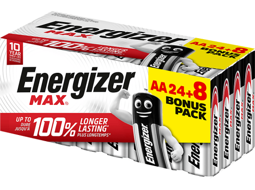 Energizer, ENERGIZER Batterien Max E303896200 AA/LR6 24+8 St&uuml;ck