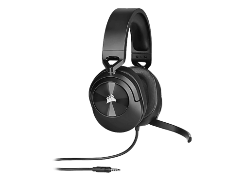 Corsair, Corsair - HS55 STEREO Kopfhörer Kabelgebunden Handgeführt Gaming Karbon