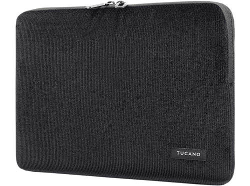 Tucano, TUCANO Laptop-Tasche VELLUTO Schwarz Stoff - Laptop-Tasche