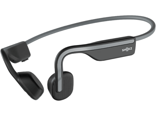 SHOKZ, SHOKZ Knochenschall-Sportkopfhörer OpenMove grau