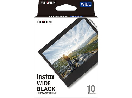 FUJI, Fuji, Sofortbild, Fujifilm Instax Wide 10 Bl. Black Frame, Produkte & Wohnen