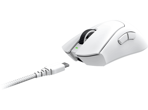 Razer, RAZER Gaming-Maus "DeathAdder V3 Pro white" USB