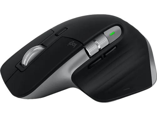 Logitech, Logitech - MX Master 3S for Mac Maus rechts Bluetooth Laser 8000 DPI, Schwarz