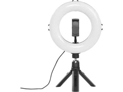 Hama, hama 00004657 LED-Ringleuchte SpotLight Smart 80 II, Set für Smartphone