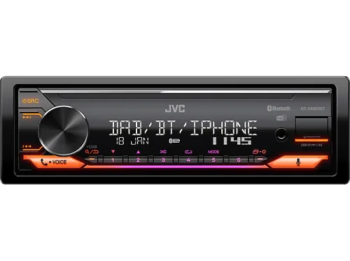 JVC, JVC KD-X482DBT Autoradio Bluetooth®-Freisprecheinrichtung, DAB+ Tuner