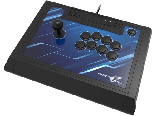 HORI Fighting Stick für PlayStation 5 - (Blau/Schwarz)