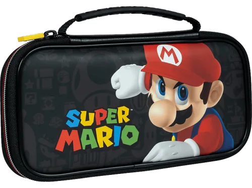 NACON Nintendo Switch Deluxe Travel Case - Super Mario Hartschalentasche (Schwarz)