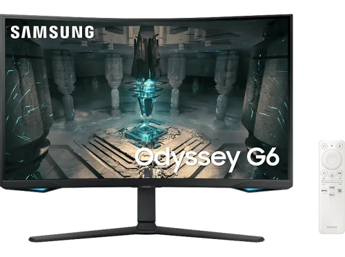Samsung, Samsung Odyssey G6 S32BG650EU LED-Monitor EEK F (A - G) 81.3 cm (32 Zoll) 2560 x 1440 Pixel 16:9 1 ms HDMI®,