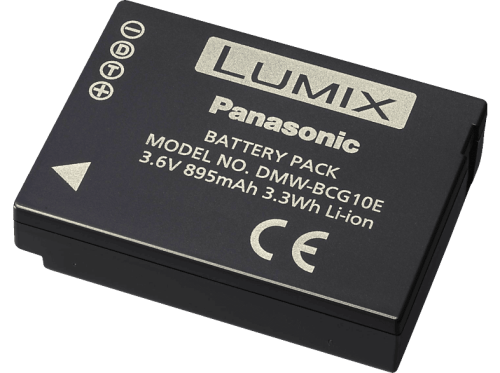 Panasonic, Kamera-Akku Panasonic DMW-BCG10e, DMW-BCG10 3.6 V 895 mAh DMW-BCG10E