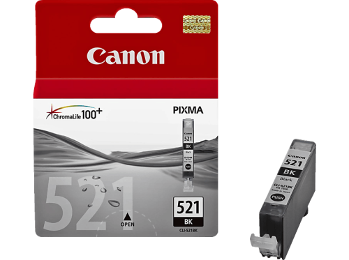 Canon, CANON Tintenpatrone schwarz CLI-521BK PIXMA MP 980 9ml